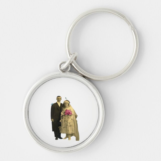 Till Death Us Do Part Classic Meme Key Ring (Front)