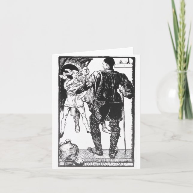 Till Eulenspiegel Notecard (Front)