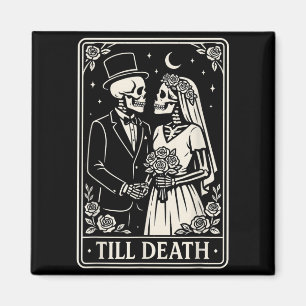 Till Government Agencyth Skeleton Love Couples Magnet