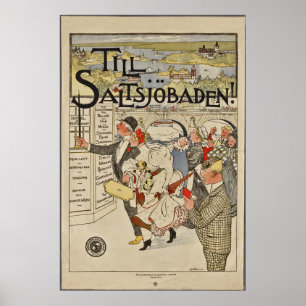 Till Saltsjöbaden ~ Se Vidare Länken. Elin Westman Poster