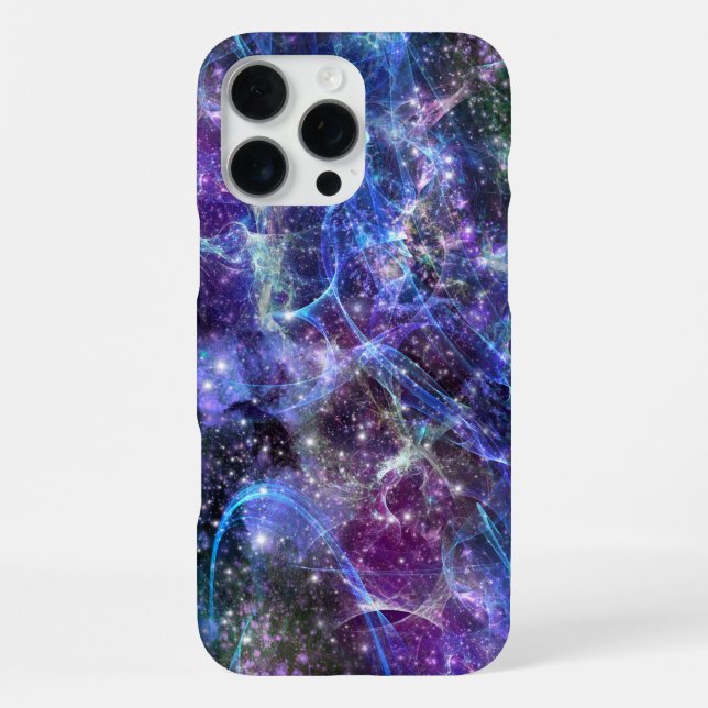till the end of time, galactic space scape : iPhone case (Back)