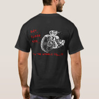 TILL THE WHEELS FALL OFF! T-shirt