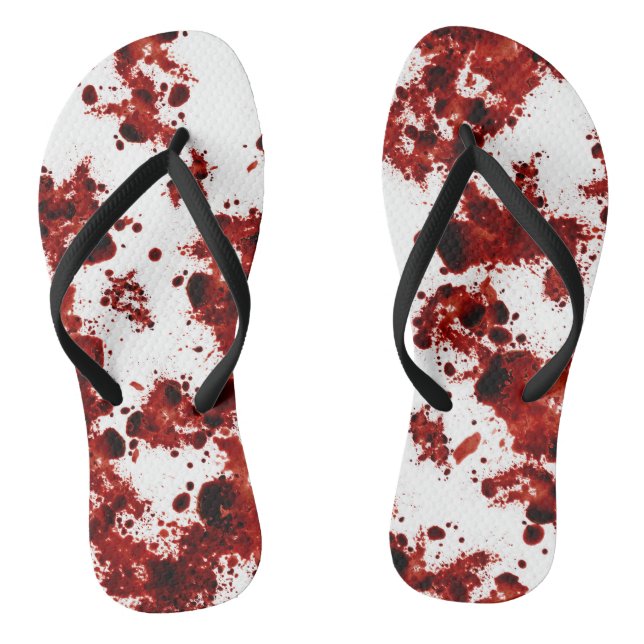 Till You Bleed Flip Flops (Footbed)