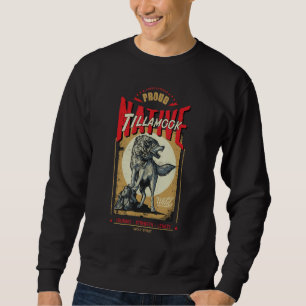 Tillamook Native American Indian Born Wolf Spirit Sweatshirt