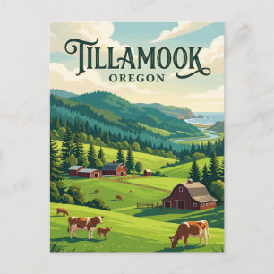 Tillamook, Oregon Postcard
