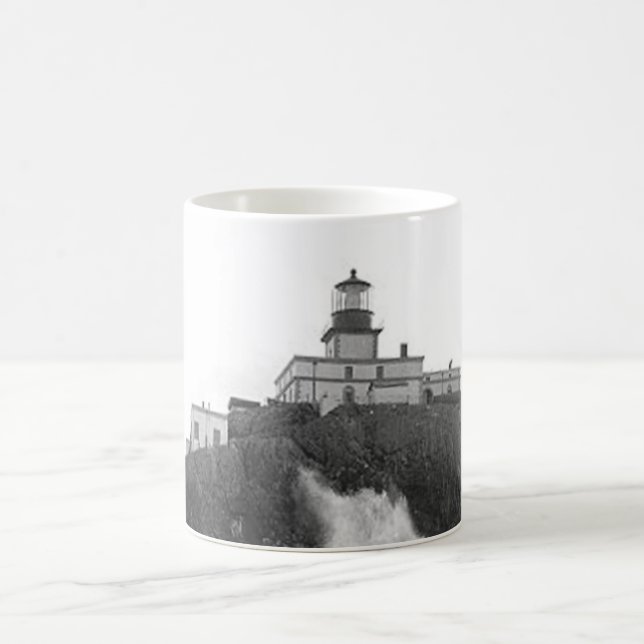 Tillamook Rock Lighthouse Coffee Mug (Center)