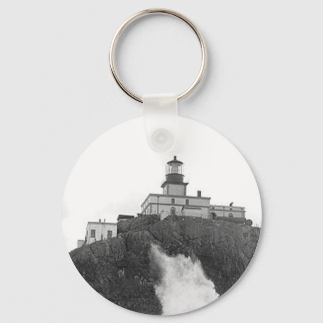 Tillamook Rock Lighthouse Key Ring (Front)
