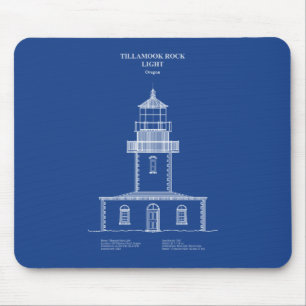 Tillamook Rock Lighthouse - Oregon – AD Mouse Mat
