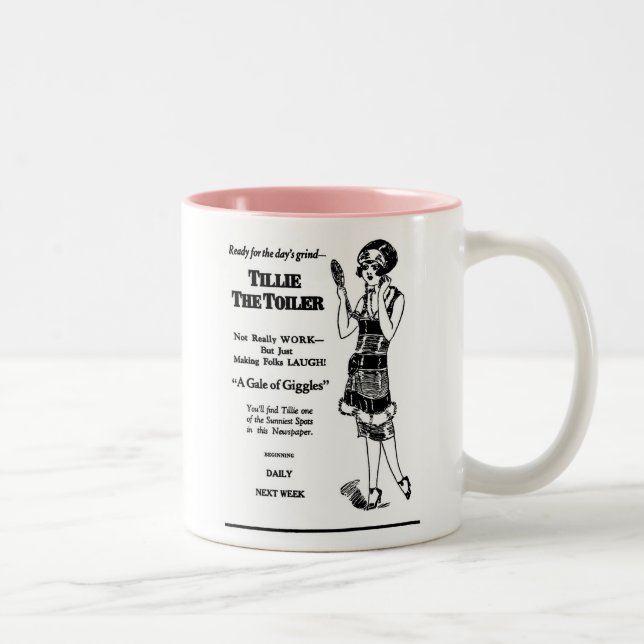 Tillie The Toiler 1926 illustration Mug (Right)