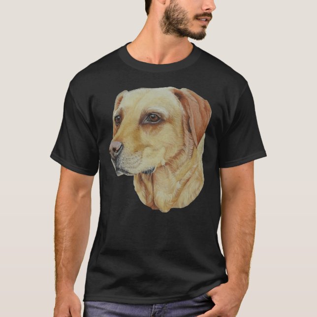 Tilly The Yellow Labrador T-Shirt (Front)