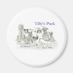Tilly's Pack Magnet