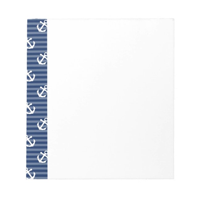 Tilted Anchors Notepad (Front)