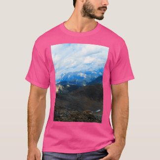 Tilted Mountains Jasper National Park Active T-Shirt