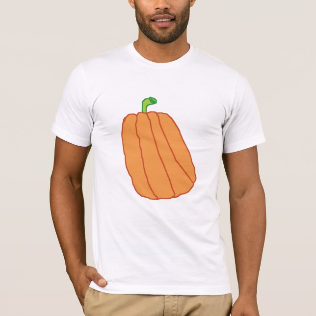 Tilted Pumpkin apparel T-Shirt (Front)