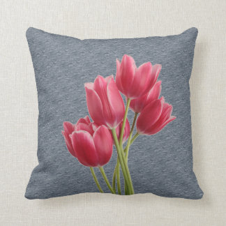 Tilting Tulips Cushion