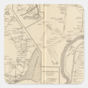Tilton PO, Sanbornton, Tilton Square Sticker