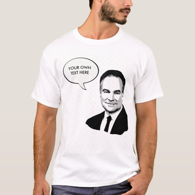 Tim Kaine - Bust - T-Shirt (Front)