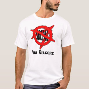 Tim Kilgore AntiSocial Anarchist (Light) T-Shirt