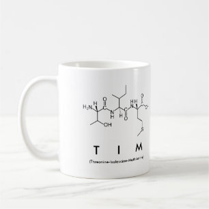 Tim peptide name mug