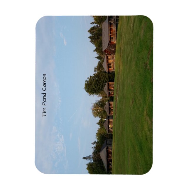 Tim Pond Wilderness Camps Magnet (Vertical)