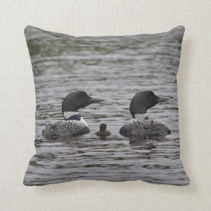 Tim Pond Wilderness Camps Throw Pillow