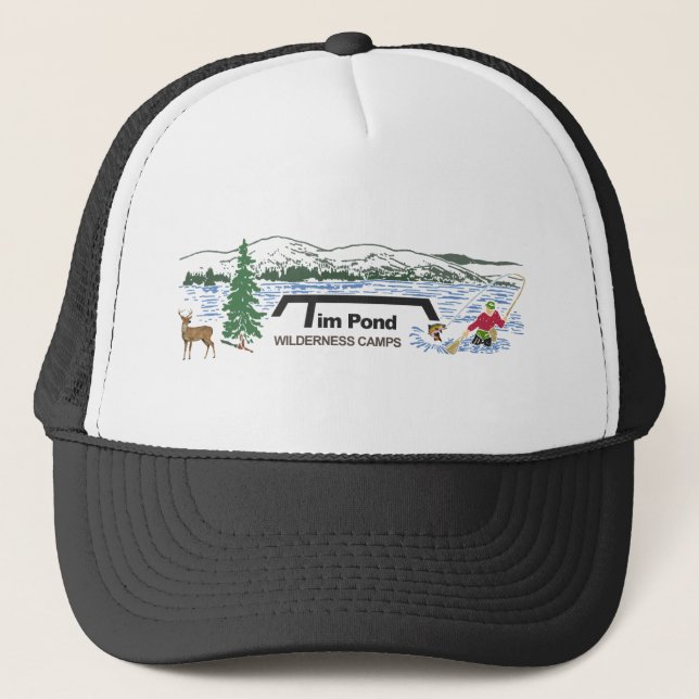 Tim Pond Wilderness Camps Trucker Hat (Front)