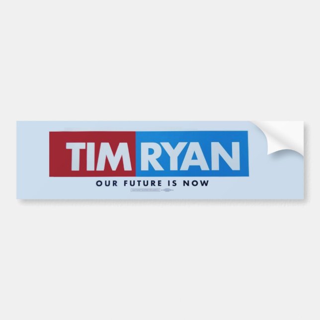 Tim Ryan 2020 Bumper Sticker (Front)