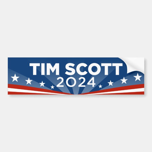 Tim Scott 2024 Bumper Sticker (Front)