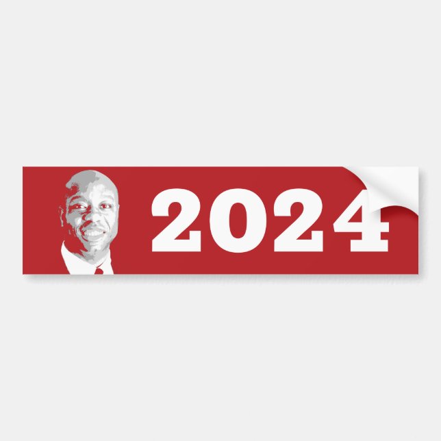TIM SCOTT BUMPER STICKER (Front)