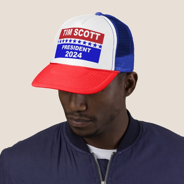 Tim Scott President 2024  Trucker Hat (In Situ)