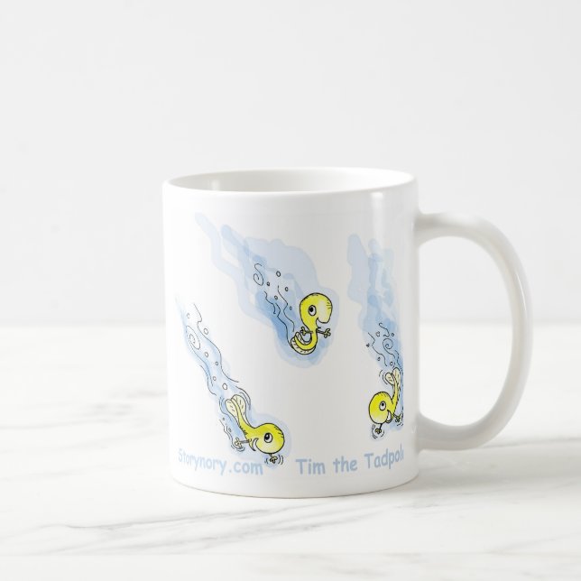 Tim the Tadpole Coffee Mug (Right)