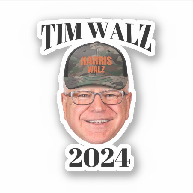 Tim Walz Camo Hat (Front)