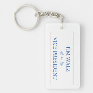 Tim Walz for Vice President Keychain