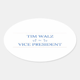 Tim Walz for Vice President Sticker