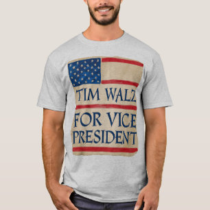 TIM WALZ for Vice President T-Shirt