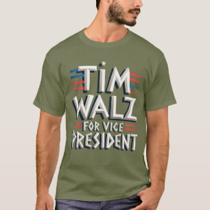 TIM WALZ FOR VP Men's T-Shirt