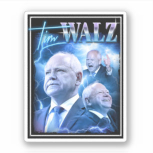 Tim Walz Retro 90s Style