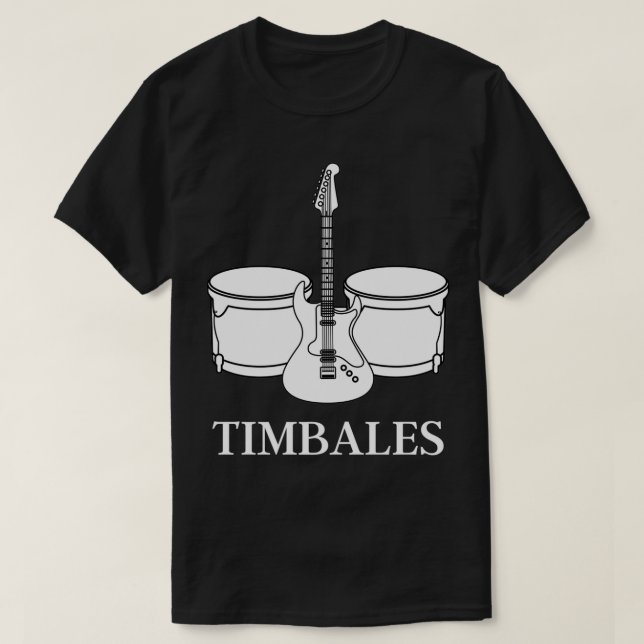 Timbales 7  T-Shirt (Design Front)