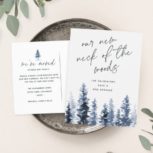 Timber Grove New Neck of the Woods Moving Postcard
