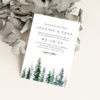 Timber Grove | Wedding Invitation