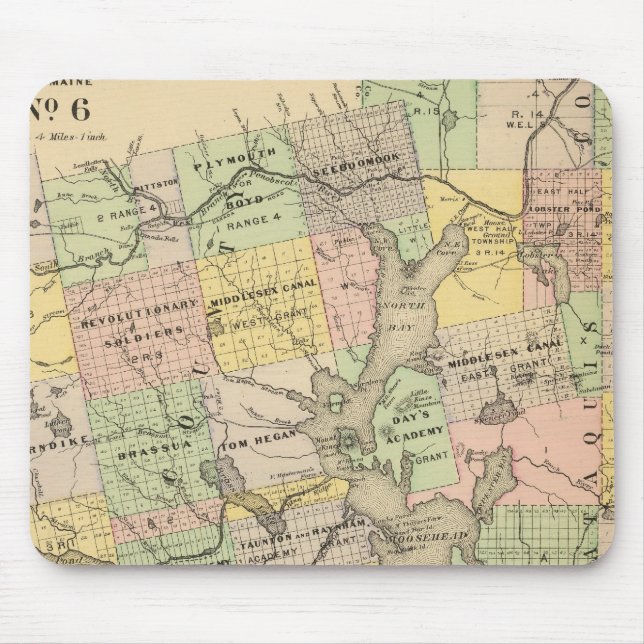 Timber lands 6 mouse mat (Front)