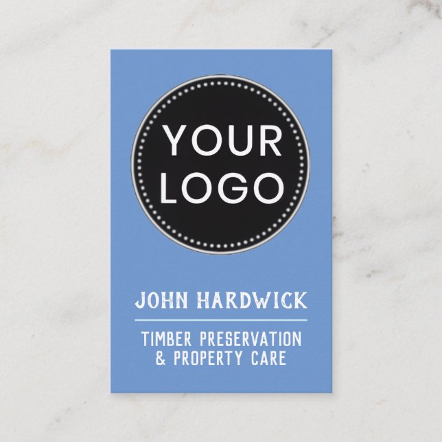 Timber Preservation & Property Care  Business Card (Front)