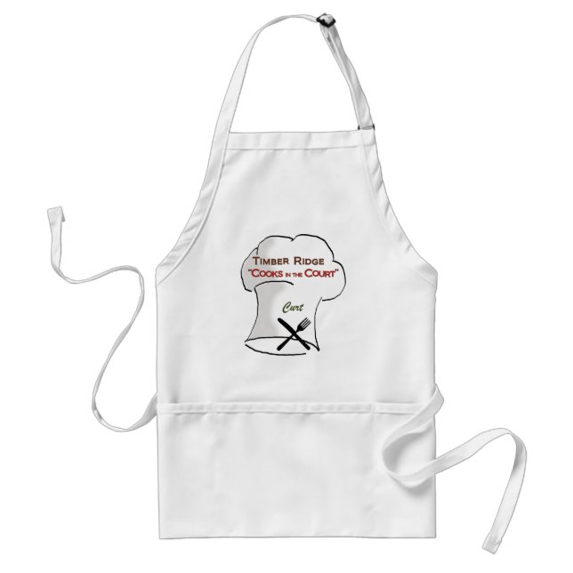 Timber Ridge Cooks in the Court - Curt Standard Apron (Front)
