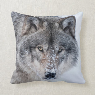 Timber Wolf  Cushion