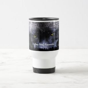 TIMBER WOLF SUPPORTER Wolf Eyes Wildlife Gift Mug