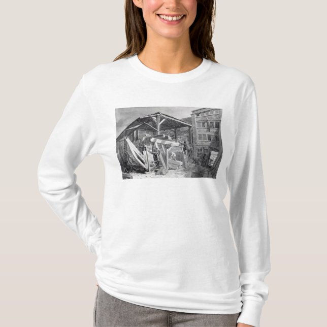 Timber Yard, Finsbury, 1825 T-Shirt (Front)