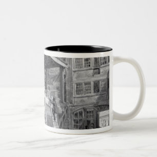 Timber Yard, Finsbury, 1825 Two-Tone Coffee Mug