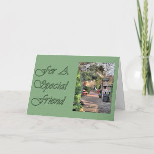 Timberlake Path Special Friend Card