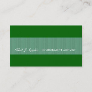 Timberland Agriculture Farm Organic Green Business Card