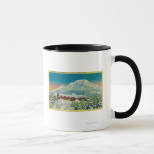 Timberline Lodge in Winter at Mt. Hood Mug